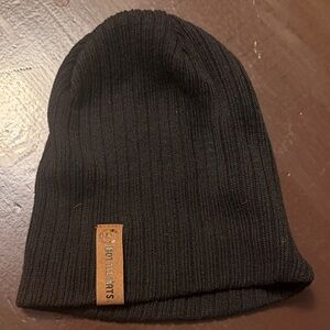 Bottle hats Black Ribbed Beanie